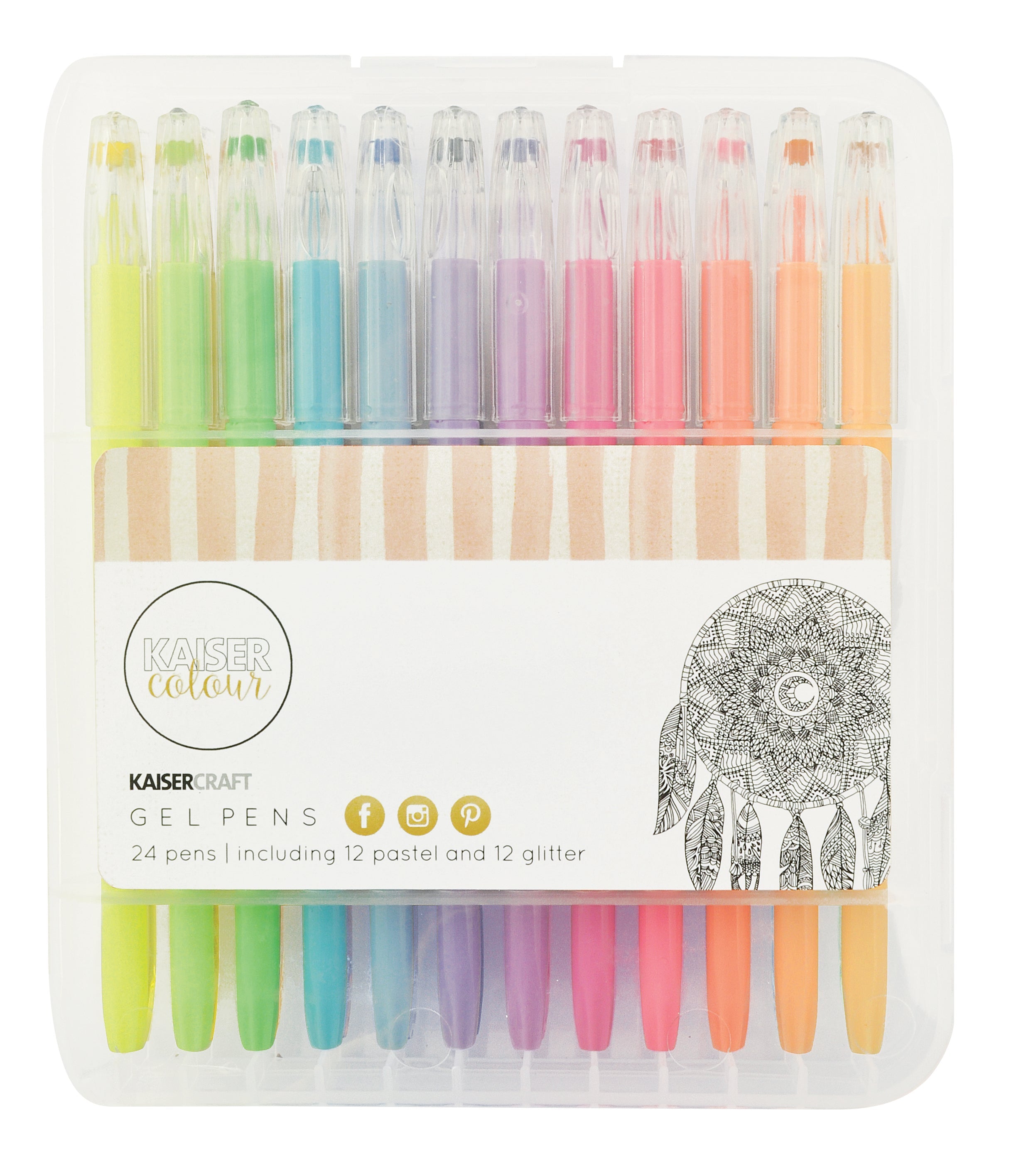Kaisercolour Gel Pens 24pk